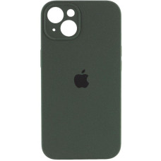 Чехол Silicone Case Full Camera Protective (AA) для Apple iPhone 14 Plus (6.7) - Зеленый / Cyprus Green