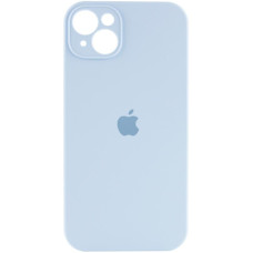 Чехол Silicone Case Full Camera Protective (AA) для Apple iPhone 15 (6.1) - Голубой / Sweet Blue