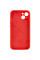 Чехол Silicone Case Full Camera Protective (AA) для Apple iPhone 15 (6.1) - Красный / Red - фото
