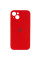 Чехол Silicone Case Full Camera Protective (AA) для Apple iPhone 15 (6.1) - Красный / Red - фото