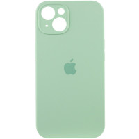 Чохол Silicone Case Full Camera Protective (AA) для Apple iPhone 15 (6.1) - Зелений / Pistachio