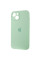 Чехол Silicone Case Full Camera Protective (AA) для Apple iPhone 15 (6.1) - Зеленый / Pistachio - фото