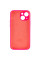 Чехол Silicone Case Full Camera Protective (AA) для Apple iPhone 15 (6.1) - Розовый / Barbie pink - фото
