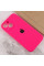 Чехол Silicone Case Full Camera Protective (AA) для Apple iPhone 15 (6.1) - Розовый / Barbie pink - фото