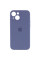 Чехол Silicone Case Full Camera Protective (AA) для Apple iPhone 15 (6.1) - Серый / Lavender Gray - фото