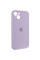 Чехол Silicone Case Full Camera Protective (AA) для Apple iPhone 15 (6.1) - Сиреневый / Lilac - фото