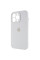 Чохол Silicone Case Full Camera Protective (AA) для Apple iPhone 15 Pro (6.1) - Білий / White - фото