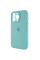 Чохол Silicone Case Full Camera Protective (AA) для Apple iPhone 15 Pro (6.1) - Бірюзовий / Marine Green - фото