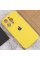 Чехол Silicone Case Full Camera Protective (AA) для Apple iPhone 15 Pro (6.1) - Желтый / Yellow - фото