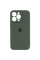 Чехол Silicone Case Full Camera Protective (AA) для Apple iPhone 15 Pro (6.1) - Зеленый / Cyprus Green - фото