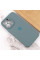 Чехол Silicone Case Full Camera Protective (AA) для Apple iPhone 15 Pro (6.1) - Зеленый / Pine green - фото