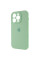 Чехол Silicone Case Full Camera Protective (AA) для Apple iPhone 15 Pro (6.1) - Зеленый / Pistachio - фото