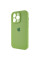Чехол Silicone Case Full Camera Protective (AA) для Apple iPhone 15 Pro (6.1) - Мятный / Mint - фото