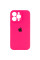 Чехол Silicone Case Full Camera Protective (AA) для Apple iPhone 15 Pro (6.1) - Розовый / Barbie pink - фото