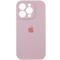 Чохол Silicone Case Full Camera Protective (AA) для Apple iPhone 15 Pro (6.1) - Рожевий / Chalk Pink