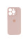 Чехол Silicone Case Full Camera Protective (AA) для Apple iPhone 15 Pro (6.1) - Розовый / Pink Sand - фото