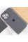 Чехол Silicone Case Full Camera Protective (AA) для Apple iPhone 15 Pro (6.1) - Серый / Dark Gray - фото