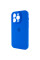 Чехол Silicone Case Full Camera Protective (AA) для Apple iPhone 15 Pro (6.1) - Синий / Capri Blue - фото