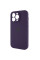Чехол Silicone Case Full Camera Protective (AA) для Apple iPhone 15 Pro (6.1) - Фиолетовый / Elderberry - фото