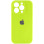 Чехол Silicone Case Full Camera Protective (AA) для Apple iPhone 15 Pro (6.1) - Кислотно-зеленый / Acid Green