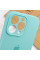 Чехол Silicone Case Full Camera Protective (AA) для Apple iPhone 15 Pro Max (6.7) - Бирюзовый / Marine Green - фото