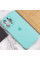 Чехол Silicone Case Full Camera Protective (AA) для Apple iPhone 15 Pro Max (6.7) - Бирюзовый / Marine Green - фото