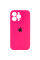 Чехол Silicone Case Full Camera Protective (AA) для Apple iPhone 15 Pro Max (6.7) - Розовый / Barbie pink - фото