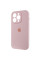 Чехол Silicone Case Full Camera Protective (AA) для Apple iPhone 15 Pro Max (6.7) - Розовый / Chalk Pink - фото