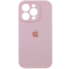 Чохол Silicone Case Full Camera Protective (AA) для Apple iPhone 15 Pro Max (6.7) - Рожевий / Chalk Pink