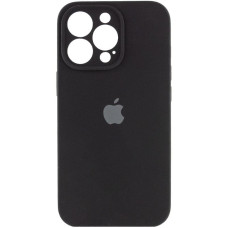 Чехол Silicone Case Full Camera Protective (AA) для Apple iPhone 15 Pro Max (6.7) - Черный / Black