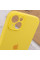 Чохол Silicone Case Full Camera Protective (AA) для Apple iPhone 15 Plus (6.7) - Жовтий / Yellow - фото