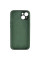 Чехол Silicone Case Full Camera Protective (AA) для Apple iPhone 15 Plus (6.7) - Зеленый / Cyprus Green - фото