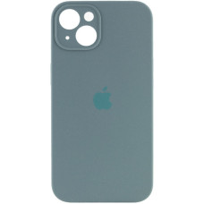 Чехол Silicone Case Full Camera Protective (AA) для Apple iPhone 15 Plus (6.7) - Зеленый / Pine green