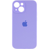 Чехол Silicone Case Full Camera Protective (AA) для Apple iPhone 15 Plus (6.7) - Сиреневый / Dasheen