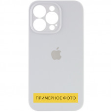 Чохол Silicone Case Full Camera Protective (AA) для Apple iPhone 16 (6.1) - Білий / White