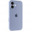 Чехол Silicone Case Full Camera Protective (AA) для Apple iPhone 16 (6.1) - Голубой / Lilac Blue