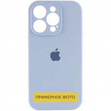 Чохол Silicone Case Full Camera Protective (AA) для Apple iPhone 16 (6.1) - Блакитний / Lilac Blue