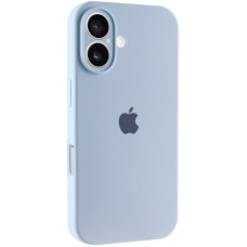 Чохол Silicone Case Full Camera Protective (AA) для Apple iPhone 16 (6.1) - Блакитний / Sweet Blue