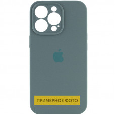 Чехол Silicone Case Full Camera Protective (AA) для Apple iPhone 16 (6.1) - Зеленый / Pine green