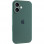 Чехол Silicone Case Full Camera Protective (AA) для Apple iPhone 16 (6.1) - Зеленый / Pine green