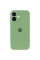 Чехол Silicone Case Full Camera Protective (AA) для Apple iPhone 16 (6.1) - Мятный / Mint - фото