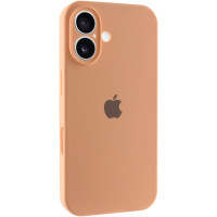 Чехол Silicone Case Full Camera Protective (AA) для Apple iPhone 16 (6.1) - Оранжевый / Cantaloupe