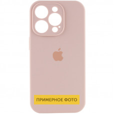 Чохол Silicone Case Full Camera Protective (AA) для Apple iPhone 16 (6.1) - Рожевий / Pink Sand