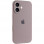 Чехол Silicone Case Full Camera Protective (AA) для Apple iPhone 16 (6.1) - Серый / Lavender