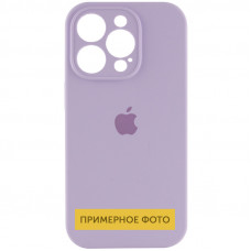 Чохол Silicone Case Full Camera Protective (AA) для Apple iPhone 16 (6.1) - Бузковий / Lilac