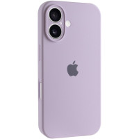 Чехол Silicone Case Full Camera Protective (AA) для Apple iPhone 16 (6.1) - Сиреневый / Lilac