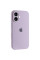 Чехол Silicone Case Full Camera Protective (AA) для Apple iPhone 16 (6.1) - Сиреневый / Lilac - фото