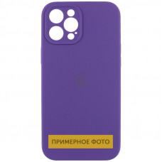 Чохол Silicone Case Full Camera Protective (AA) для Apple iPhone 16 (6.1) - Фіолетовий / Amethyst