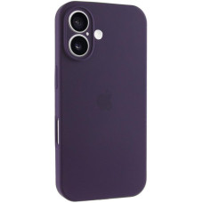 Чехол Silicone Case Full Camera Protective (AA) для Apple iPhone 16 (6.1) - Фиолетовый / Elderberry