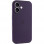 Чехол Silicone Case Full Camera Protective (AA) для Apple iPhone 16 (6.1) - Фиолетовый / Elderberry